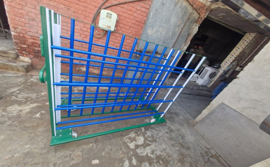 Fabricated steel rack
